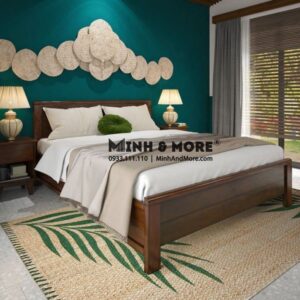 Giường Gỗ M05 INDOCHINE